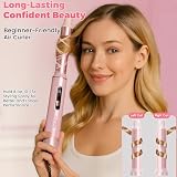 AVENHO 5 w 1 Airstyler Szczotka z Gorącym Powietrzem, Wielofunkcyjny Stylizator Włosów, Suszarka, Automatyczna Lokówka i Prostownica, Technologia Jonowa, Zapobiega Puszeniu, Zwiększa Objętość Fryzury
