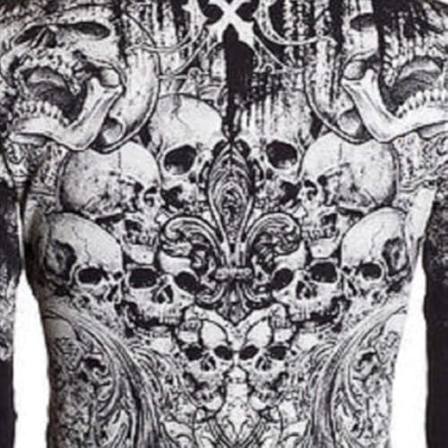 Xtreme Couture by Affliction Men's Thermal Shirt Offering (Black)4