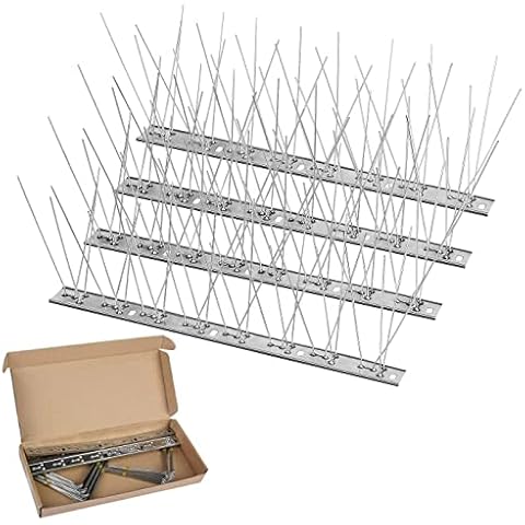 SUKUDON Antipalomas Kit de Protección de Acero Inoxidable de 3,3m Cover