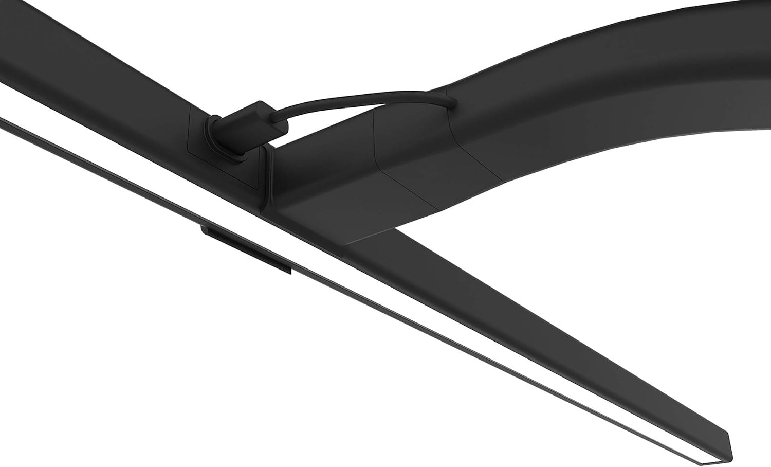 Unilux Lampada Strata Da Tavolo a Led 11 W, Controllo Touch Per Regolare La Luminosità E La Temperatura Del Colore, colore Nero