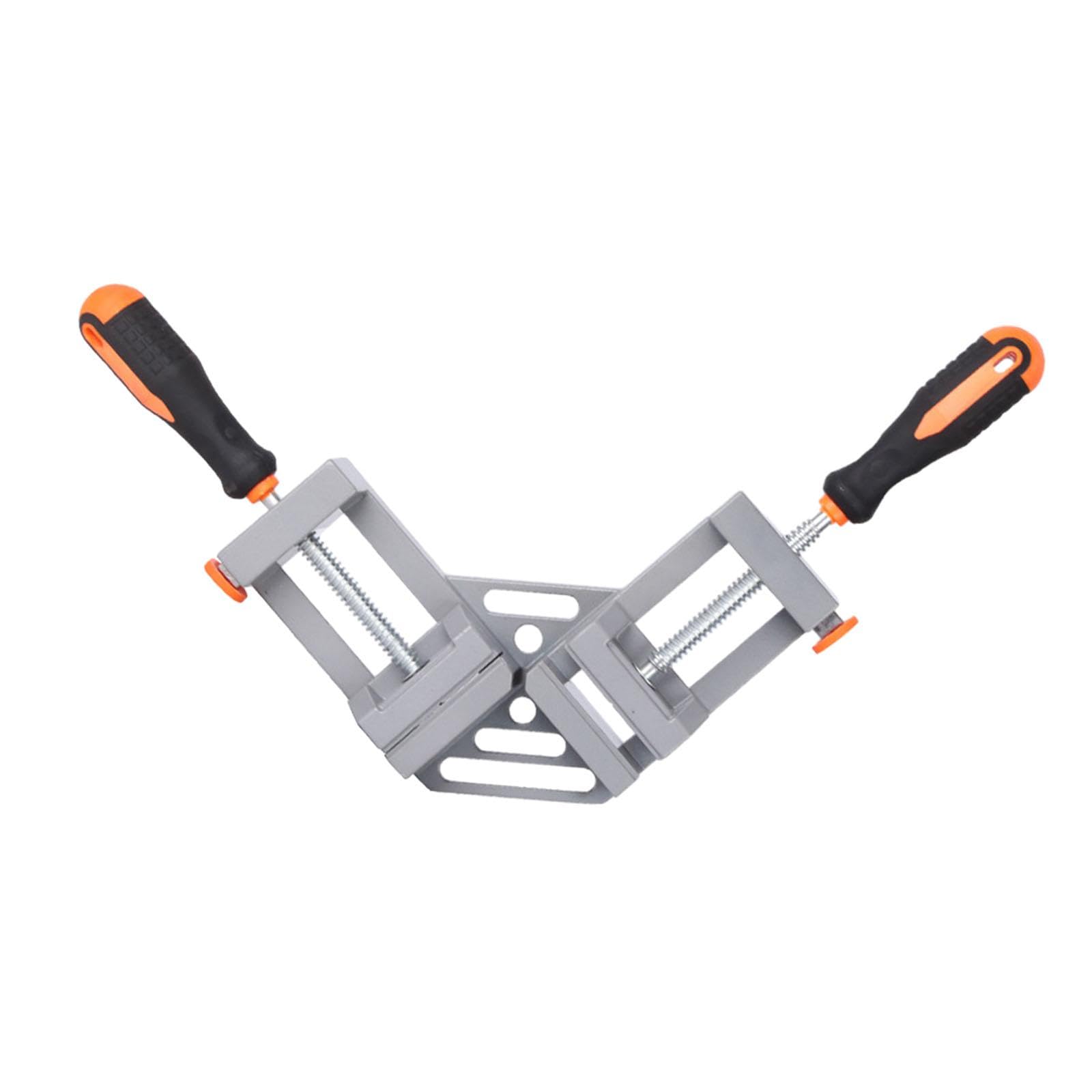 Baoblaze Angle Clamp Fixer, Angle Artifact Tool Sturdy Aluminum Alloy Professional Corner Clamp Woodworking Tool for Picture Frame