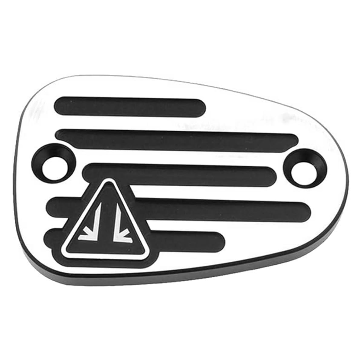 Accessori per motociclette Triumph Bonneville T120 T100 Bobber 1200 Nero T120 Tappo del cilindro del freno anteriore in alluminio per motocicletta Coperchio del serbatoio del liquido