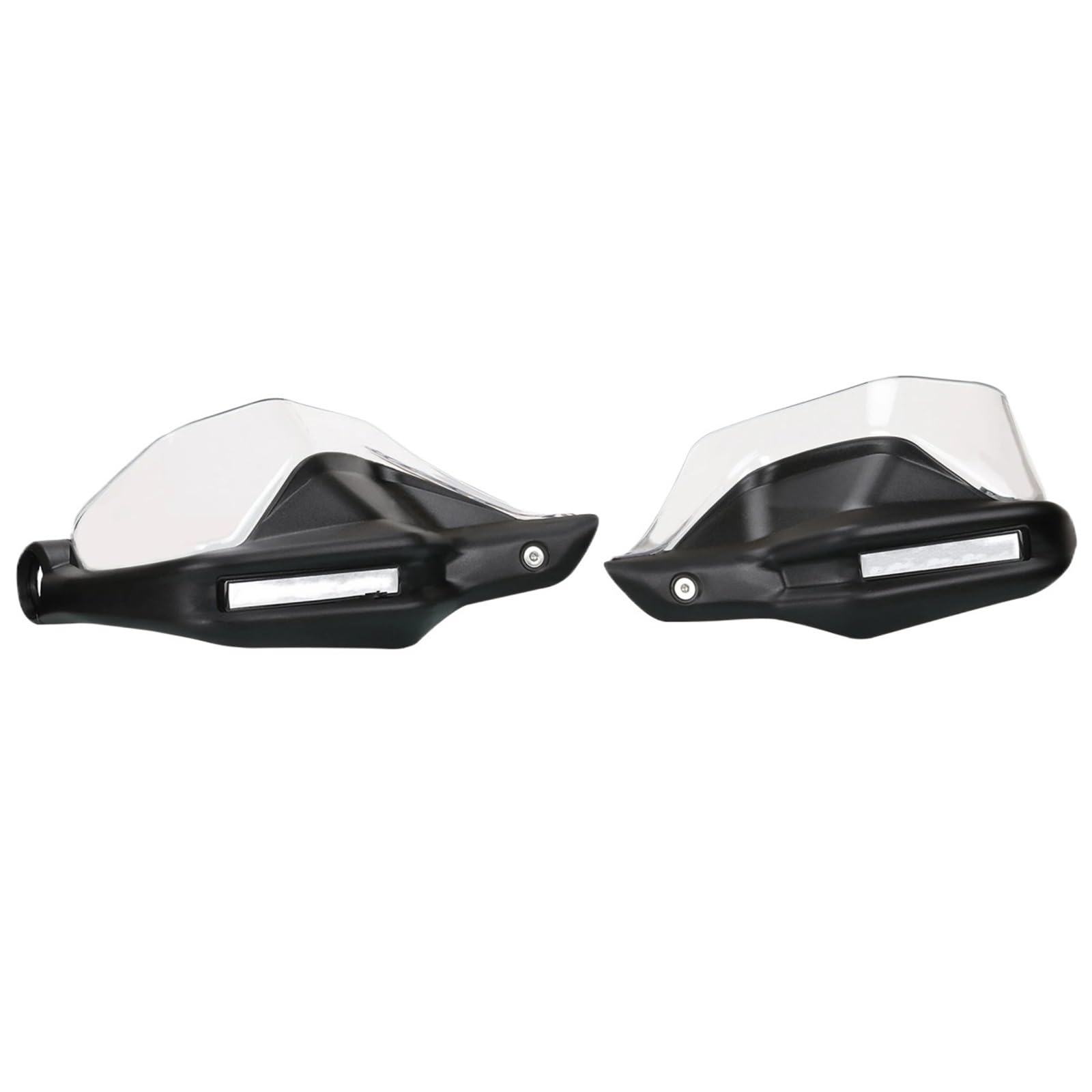 Motocyklowe ochraniacze na dłonie Pasuje do Honda XL750 Transalp750 osłona dłoni dźwignia przedniej szyby ekranu powiększ przednią szybę(Black transparent)