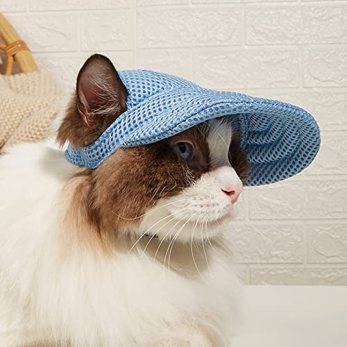 Dog Baseball Hat Adjustable Breathable Mesh Funny Small Dog Hat Sun Hats For Dogs Hat For Dogs With Ear Holes For Hiking Teddy Tzu Terriers Red S #TOP2