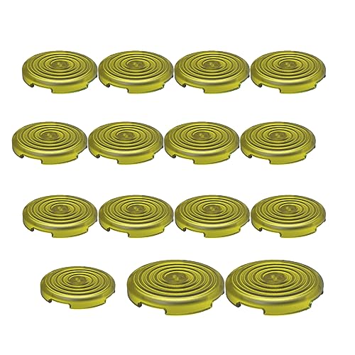 Image of 15pcs Arcade Button Caps for Mechanical Push Buttons Punk Workshop button Caps - Yellow
