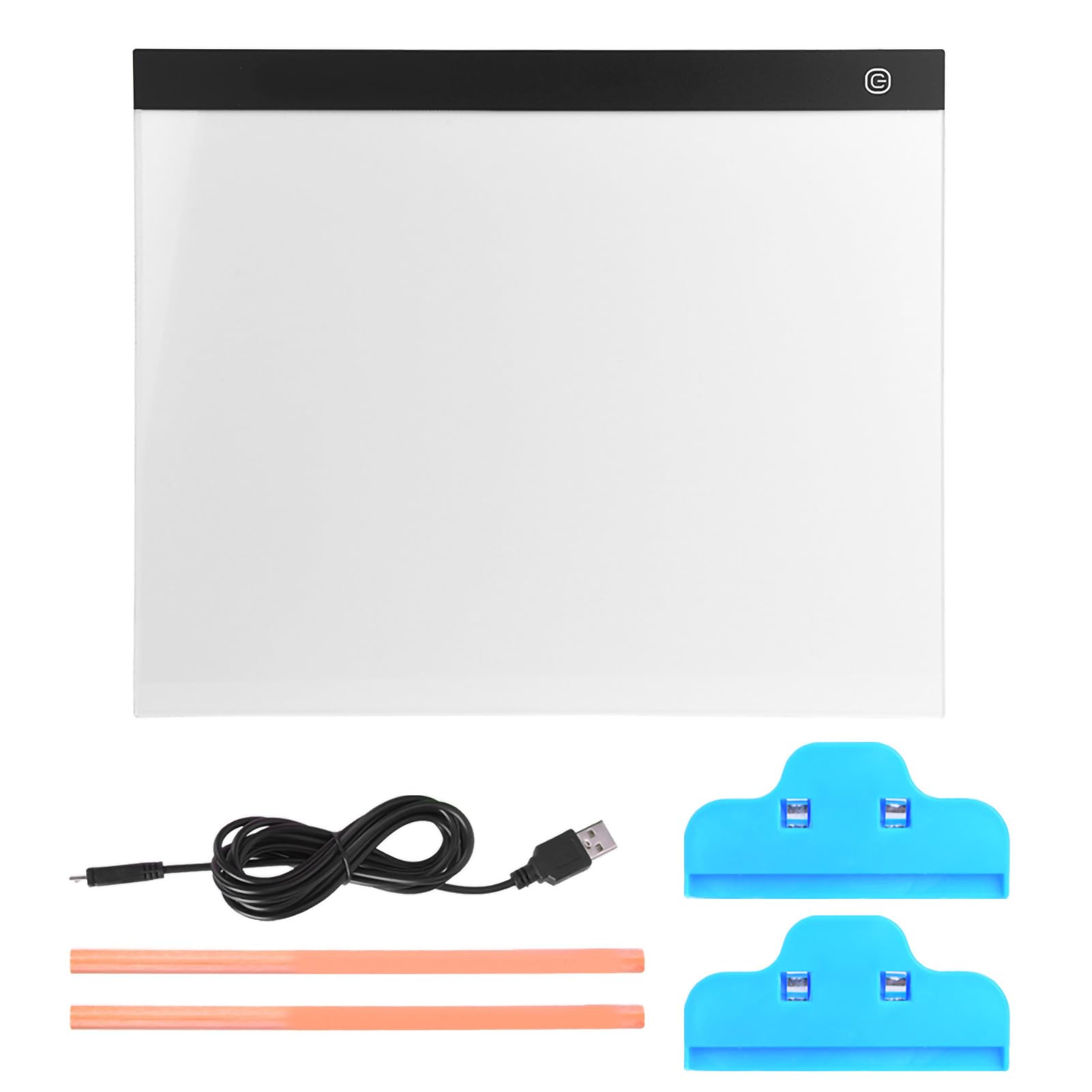 Tablero de rastreo de luz LED Tablero de dibujo de tamaño A3 con atenuación de 3 niveles para dibujar Tablero de copia Almohadilla de luz de rastreo con área de luz grande súper