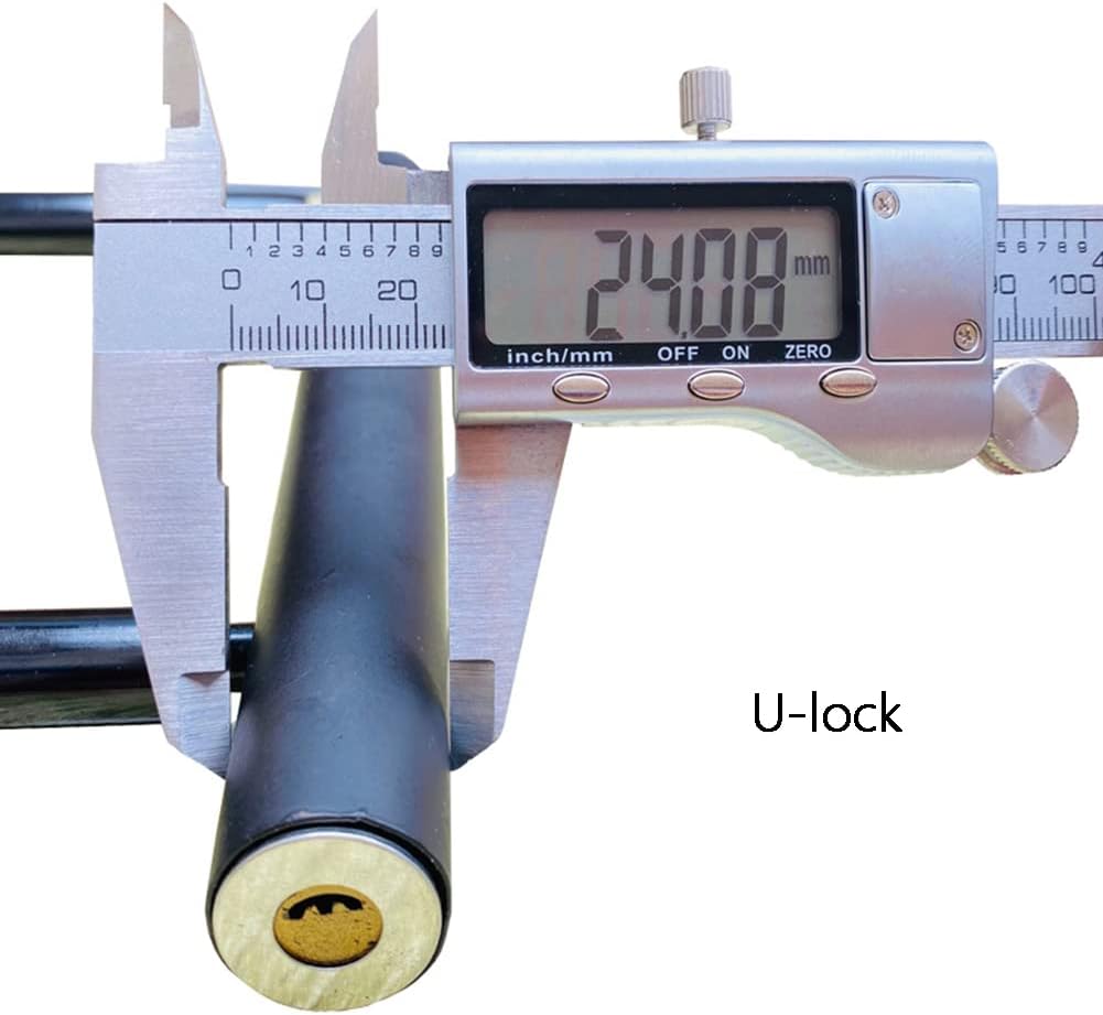 Heavy Locks Bike U-Lock Bike D Lock Bicycle Lock Bike U-Shaped Lock Bicycle Steel Anti-Theft Lock Pure Copper Core Locks U-Locks for Bicycles