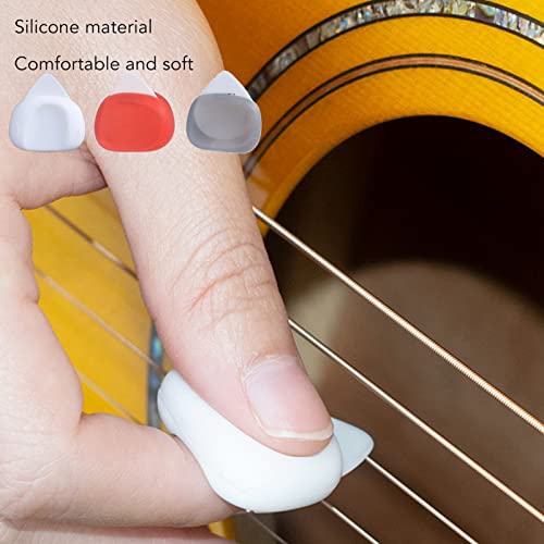 Médiators de Guitare Correcteur de Position de la Main Silicone Antidérapant 3 Tailles Médiators pour Débutants… - Les Beatles, Paul McCartney, John Lennon, RIngo Starr, George Harrison Médiators de Guitare Correcteur de Position de la Main Silicone Antidérapant 3 Tailles Médiators pour Débutants… – Image 4