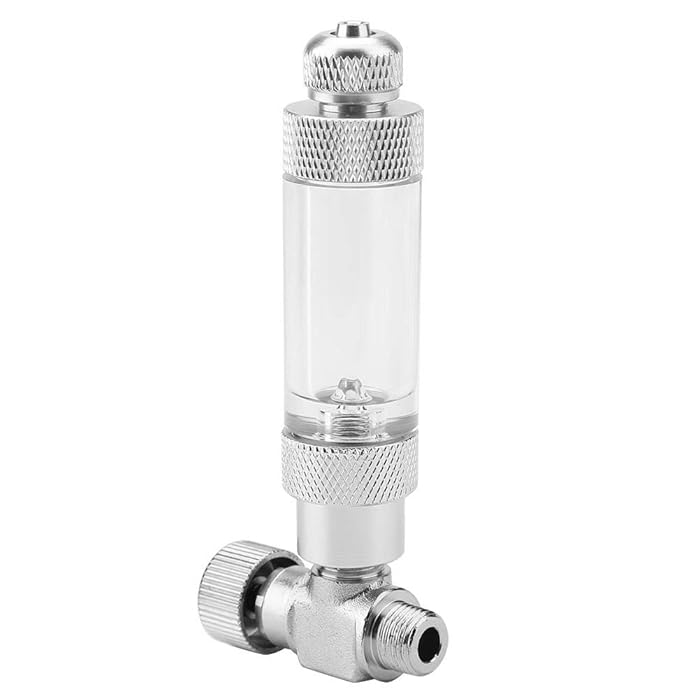 Buy Aquarium CO2 Check Valve, Stainless Steel Needle Check Valve Bubble