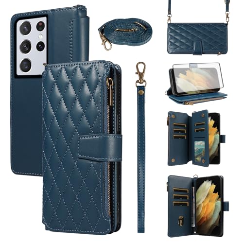 Coque Samsung S21 Ultra portefeuille pour vos sorties sans sac