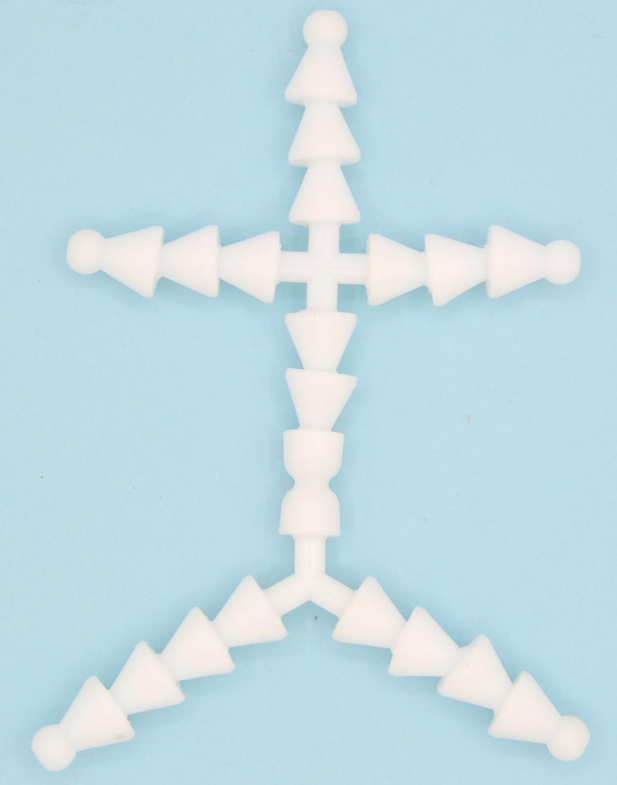 celloexpress Pack of 5 14mm Skeleton - Soft Toy Skeletons - Posable Frames and Shapes โ image 1