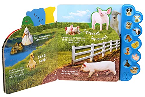 Discovery: Baby Farm Animals! (10-Button Sound Books)