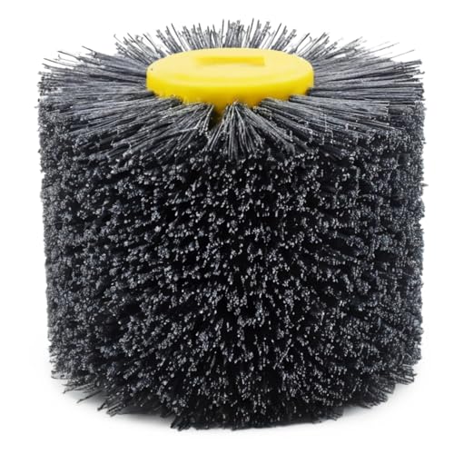 Alambre de grano 400 para pulir ruedas, eliminación de óxido, desbarbado, limpieza, decapado de pintura, para metal Plus no metal S, taladro 4 cepillos de carburo de silicio