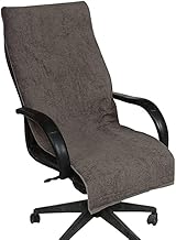 VIP BAGDA Cotton Office Chair Towel 550 GSM (Gray, Chair Towel)