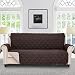 RHF Diamond Sofa Cover, Couch Cover, Couch Covers for 3 Cushion Couch, Couch Covers for Sofa, Sofa Covers for Living Room, Couch Covers for Dogs, Couch Protector(Sofa:Dark Chocolate/Beige)