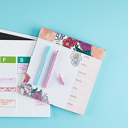 Erin Condren Designer Colorful Dual - Tip Markers - Pastel Colors 6 Pack. Fine And Standard Tip Set, Double Sided For Drawing, Coloring, And Art. For Kids And Adults #TOP5