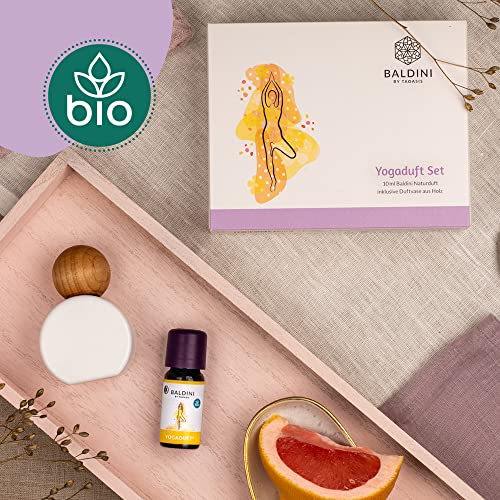 TAOASIS Baldini yogaduft set mit 10 ml raumduft und duftvase mit holzkugel 1er pack 1 x 150 g TAOASIS Baldini yogaduft set mit 10 ml raumduft und duftvase mit holzkugel 1er pack 1 x 150 g