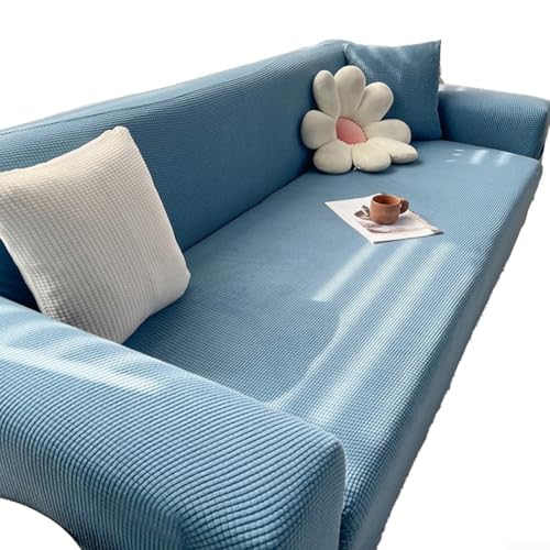 Housse de canapé jacquard premium extensible et antidérapante - 4