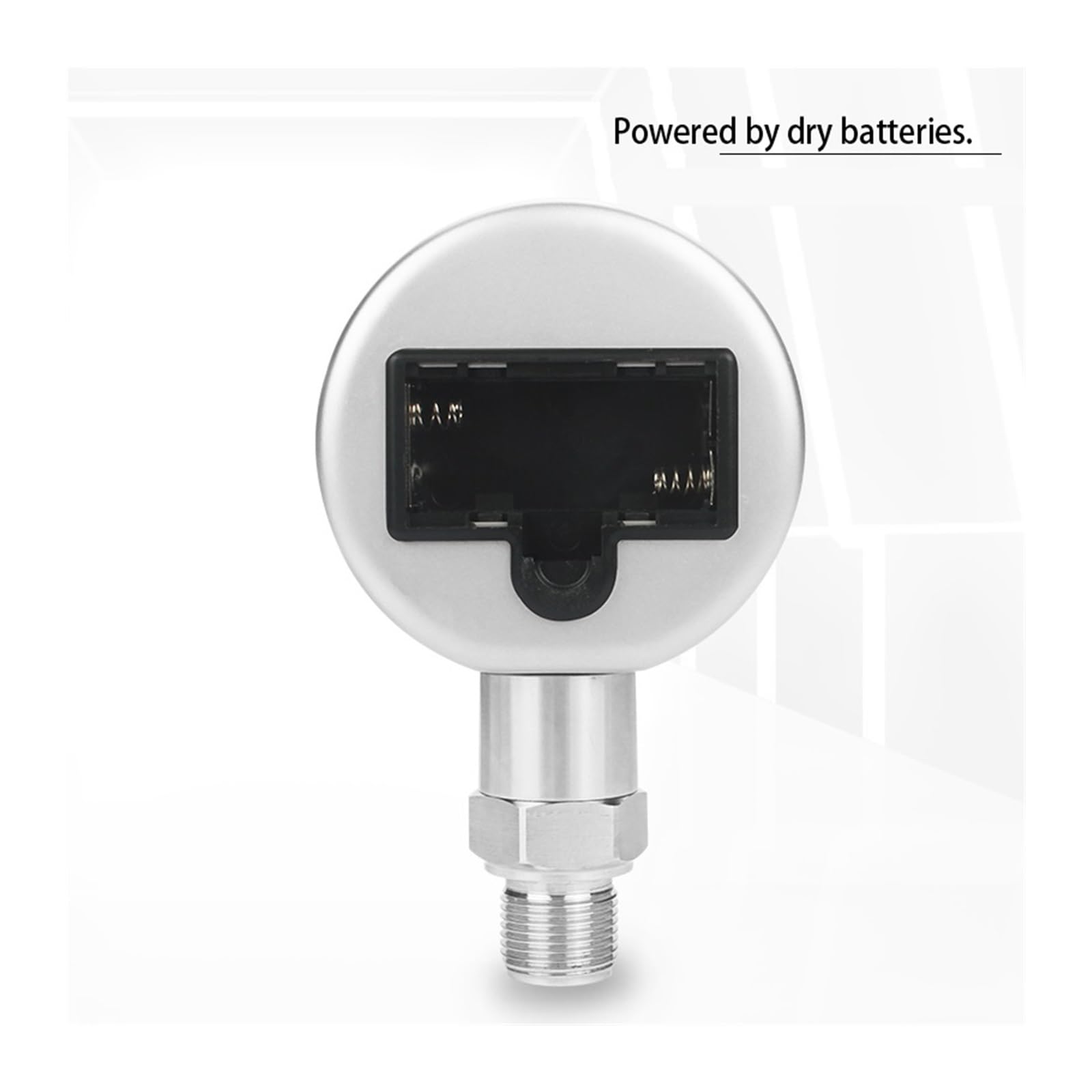 Manómetro, Manómetro Digital con pantalla LCD de 80mm, manómetro 0-60Mpa, medidor presión aire alimentado por batería, agua Psi/Bar/Kpa(M20-1.5 Radial,-0.1...0...60Mpa)