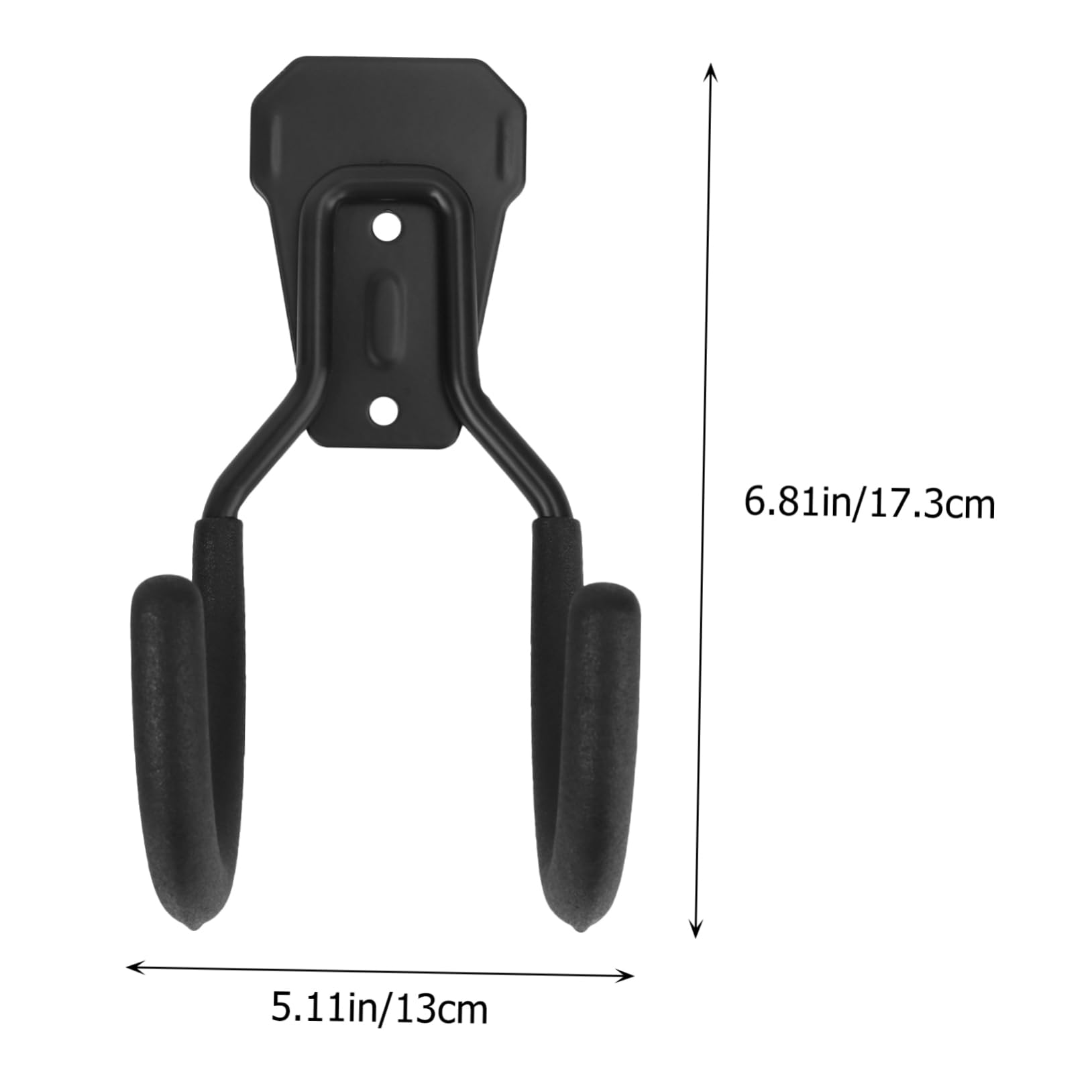 BESPORTBLE Heavy Duty Wall Mounted Hooks Durable Hangers for Garden Water Hose Storage Organization for Garage Basement and Outdoor Use