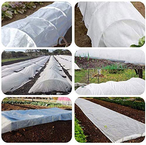 WEXFFU Toile De Jardin, Tissu Non Tissé, Toile Horticole, 2