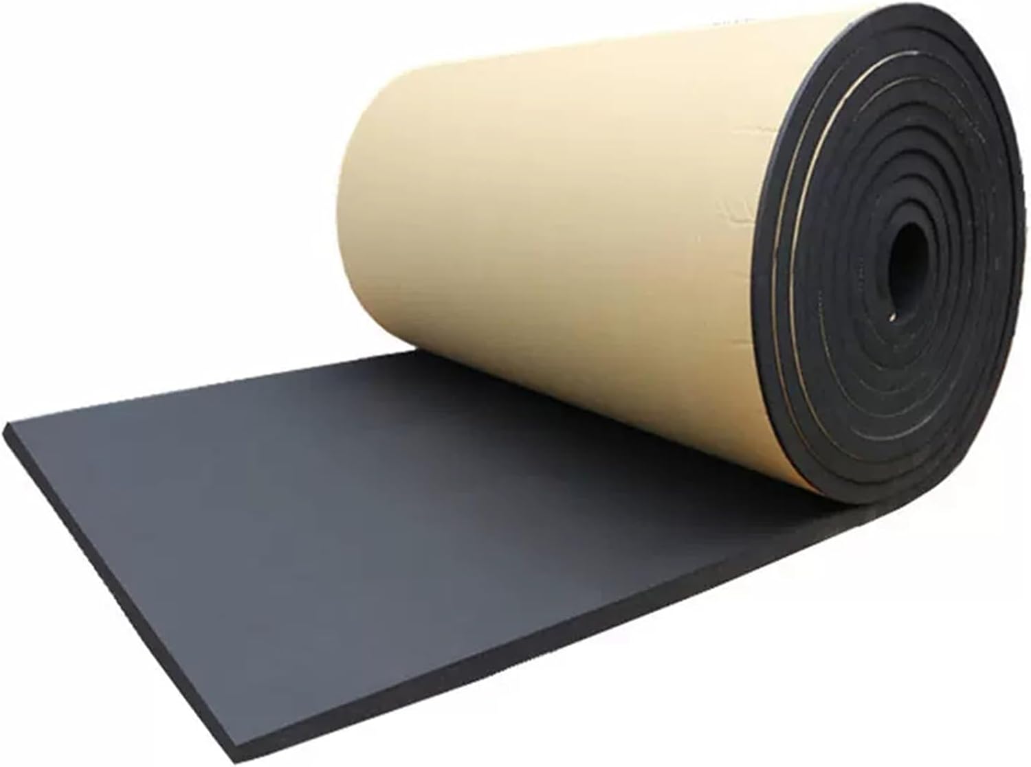 Upholstered Wall Sticker, Self Adhesive Furniture Corner Guards, Anti-Collision Waterproof Wall Protector, Sharp Edge Safety Guards Proof Foam Padding(Black,0.39(in)-78.7(in))