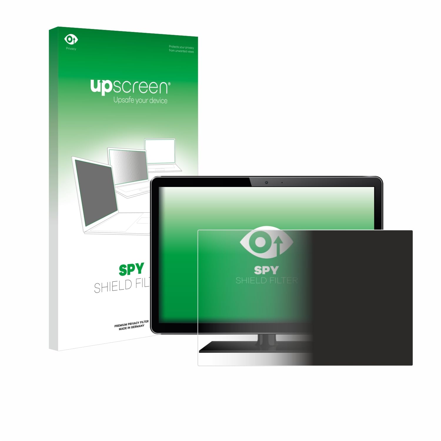 Upscreen 15.6" Filtre De Confidentialité Pour Tailles Standard Avec 15,6 Pouces (39.6 Cm) [345 X 194 Mm, 16:9] Protection Ecran, Privacy Filter - 4