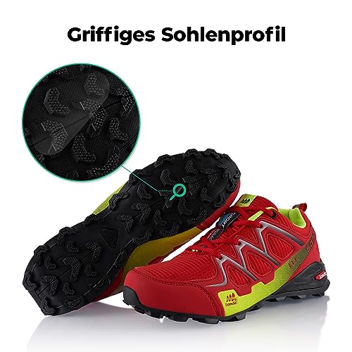 Bergschuhe Unisex für Damen und Herren Atmungsaktive Wanderschuhe