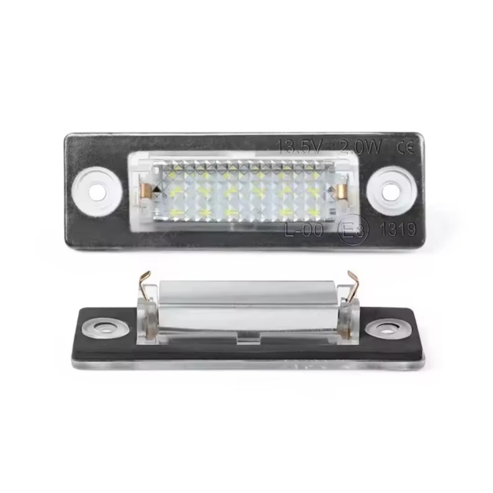 Iluminación Matricula Vehiculo Compatible Con VW Para Para Golf Para Passat, 2 Lámparas De Luz De Matrícula De 6500 K, Accesorios.