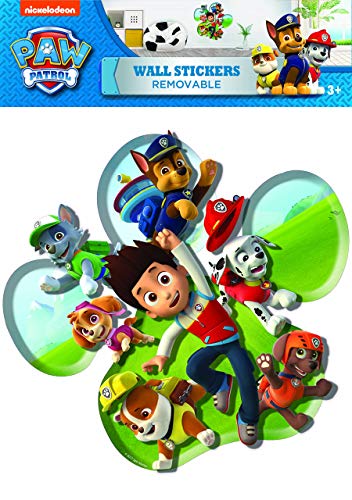         Imagicom wallpat04 Paw Patrol Adhesivo extraíble/reposicionable plástico 50 x 1 x 70 cm, Multicolor       