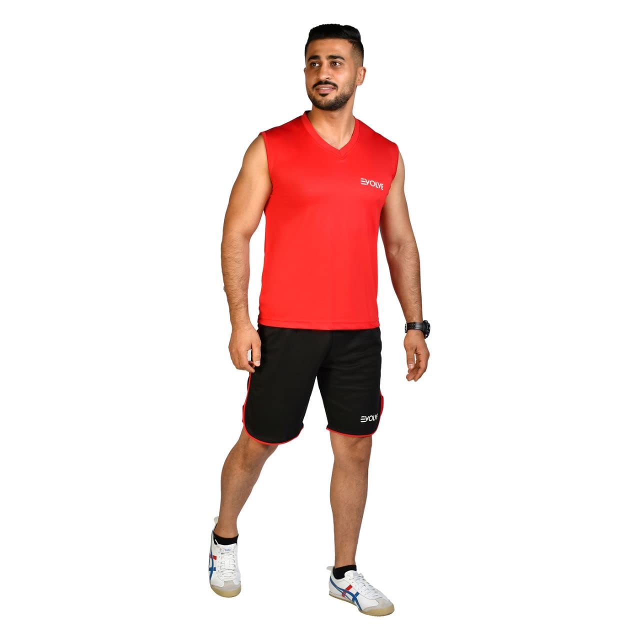 EvolveMens V-Neck Casual T-Shirt