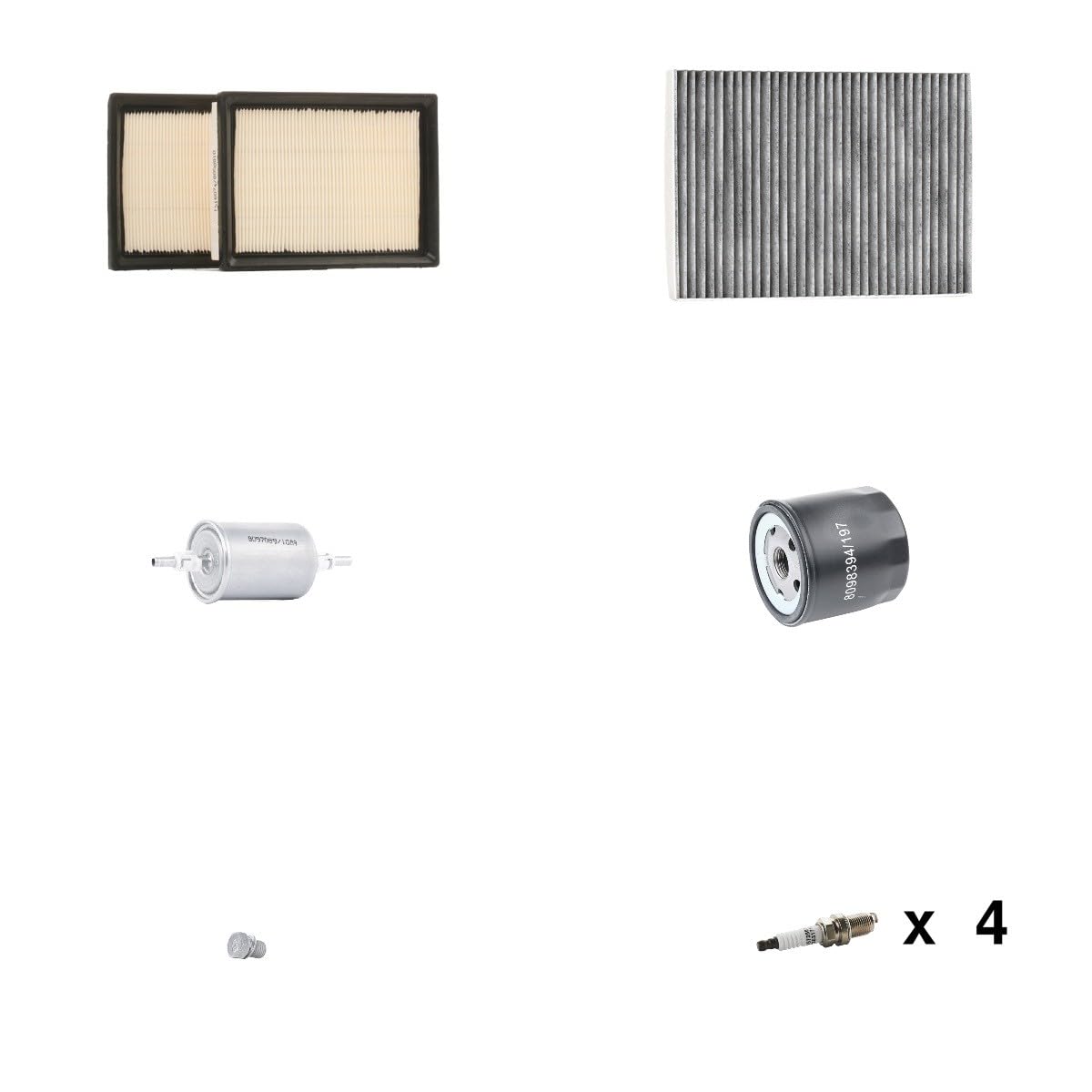 RIDEX 4682P6049 Kit de servicio con válvula bloqueo de retorno Gasolina