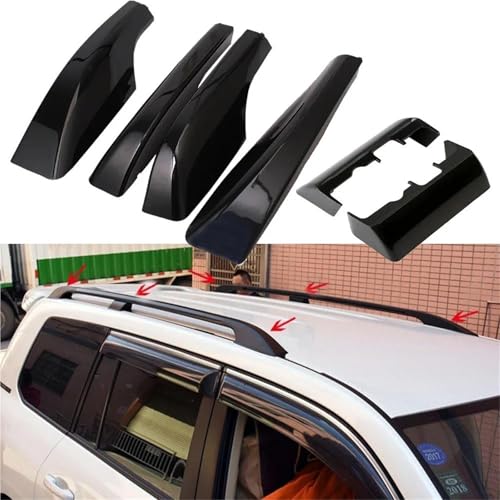 Embouts barres de toit Toyota Land Cruiser LC200 pour le raid et voyage - 2
