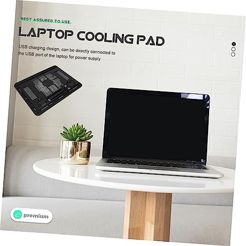 Base para Laptop con Ventiladores Dual y Altura Ajustable miniatura 3