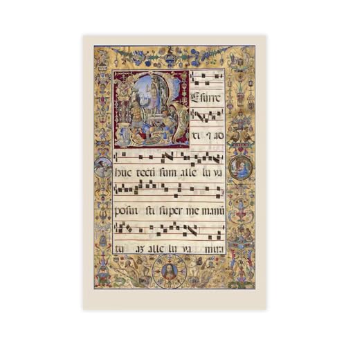Manuscrit lumineux Resurrection R 1500 affiche d'art de qualité