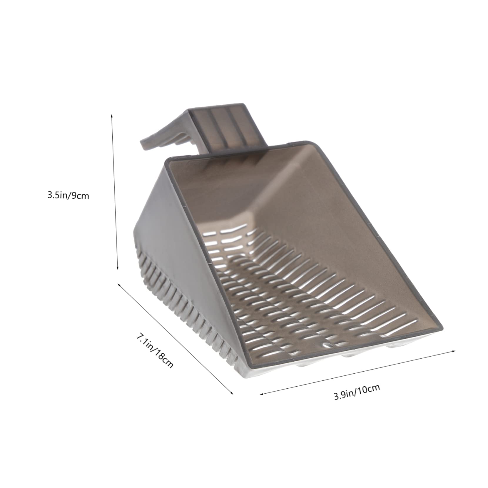 VANZACK Convenient Aquarium Cleaning Shovel Fish Tank Gravel Scooper Plastic Tool for Tank Maintenance