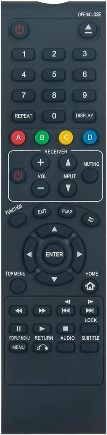 RC-826DV Replace Remote Control fit for Onkyo AV DV Receiver Player BD-SP308S RC-788DV RC-825DV BD-SP309 BD-SP308