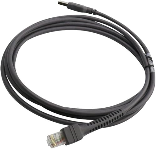Cable USB para Motorola Symbol LS2208 LS4208 DS6708 escáner de código de barras USB tipo A CBA-U01-S07ZAR