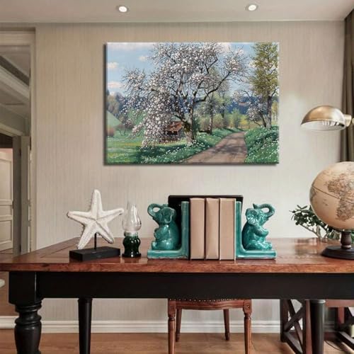 Impression fleur affiches photos maison toile decoration murale 50x77 cm