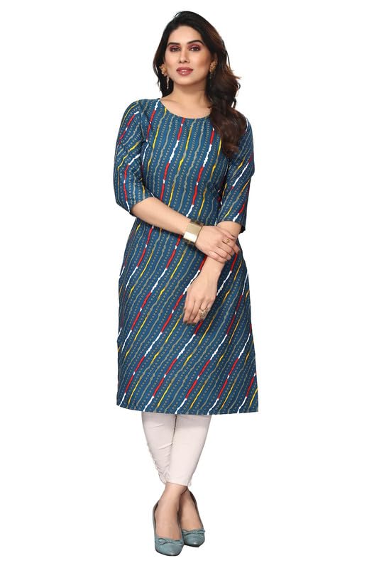Image of Women Printed Crepe Kurtas