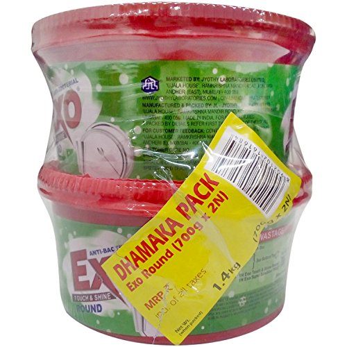 Image of Exo Dish wash Round - Touch and Shine, 2 x 700g Pack