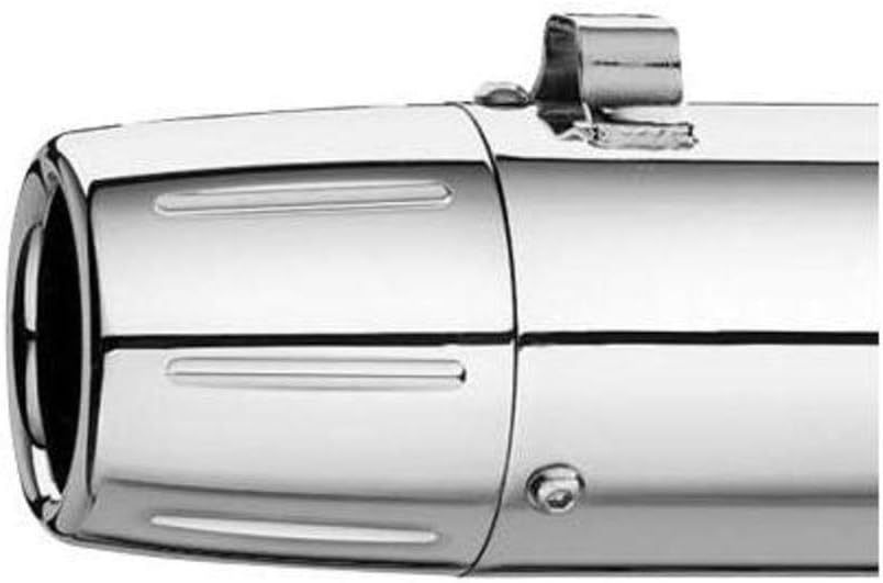 Kerker 1088029 3.5" Fluted Billet Replacement End Cap with Chrome