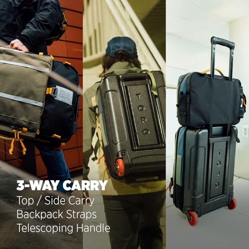 Topo Designs Global Travel Bag Roller - Black/Black4