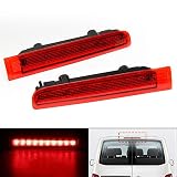 transporter t5 camper comprar ★ 【Contenido del paquete】: Tamaño: 18.7 x 3.4 x 2.3 cm, 2 piezas (trasera izquierda y derecha) de LED de montaje alto, tercera luz de freno, suministrada con 4 tornillos y 2 pegatinas M3.