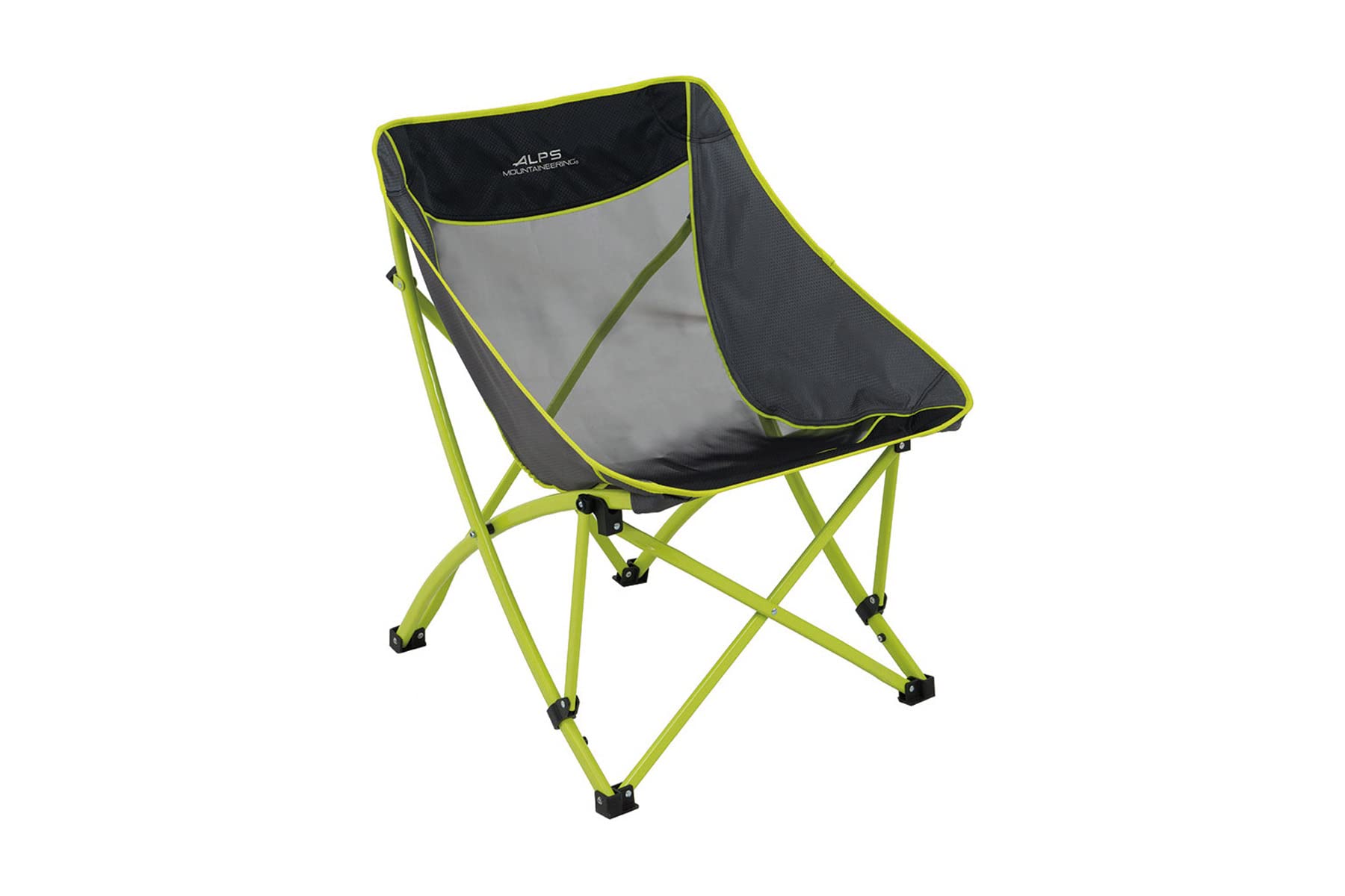 アルプスマウンテニアリング(Alps Mountaineering) Camber チェア チャコール/シトラスグリーン 耐荷重:136kg
