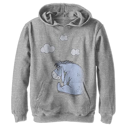 Sweat à capuche Bourriquet Disney garçon : pull chaud coton vêtement enfant bleu