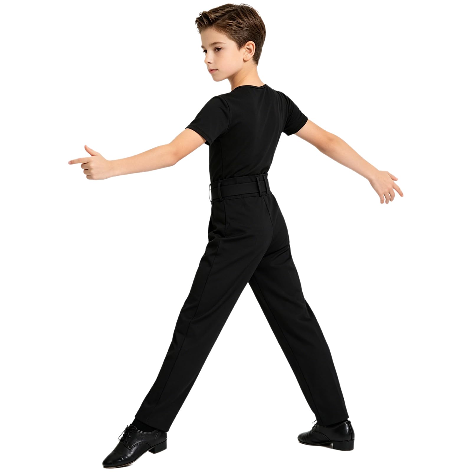 Jungen Latein Tanhemd Mit Hose Set Latein Tanzkleidung Tanzsoutfits Tanzkostüm Lateinamerikanische Tanzkleidung Jazz Tanzoutfit Tango