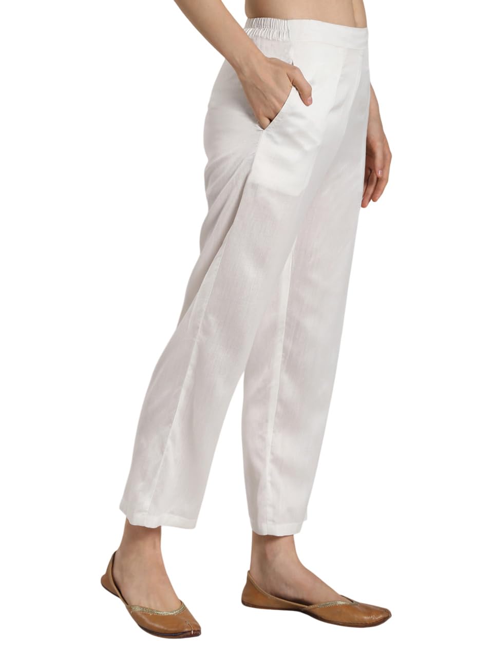 Straight Pants with Pockets |-image-14