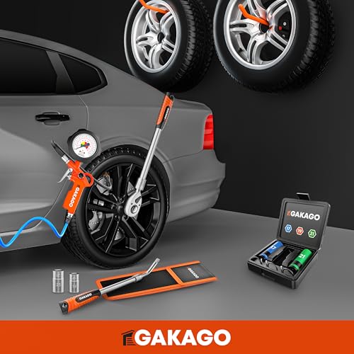 Gakago Reifenhalter Wandhalterung – 4er Felgenhalter Wand Set inkl. Schrauben & Dübel mit Montageanleitung - Extra Lange Reifen Wandhalterung - Halter für Autoreifen & Felgen zum Lagern