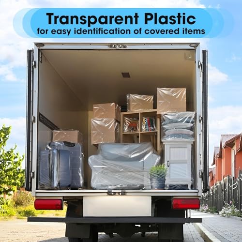 Image of Large Size Suitcase Cover Bags Dustproof Luggage protector cover for Trolley Travel almirah storage Dirt & Dust Waterproof Clothes (Pack of 10)